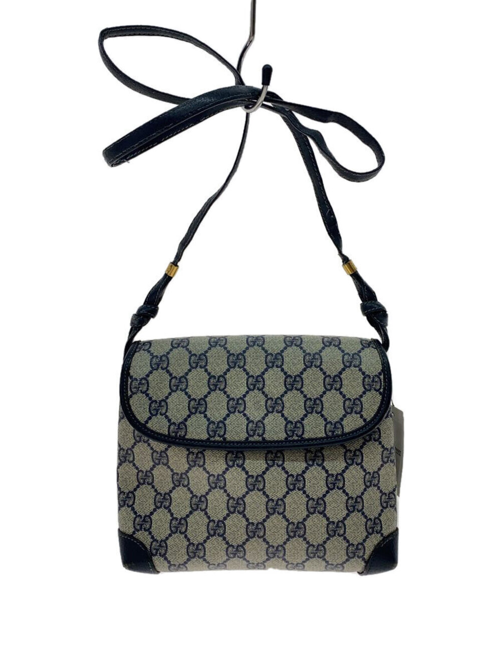 Gucci GG Supreme Shoulder Bag Beige All over